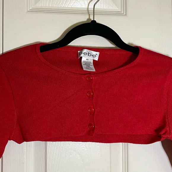 Bebe Cardigan Shrug - Picture 3 of 7